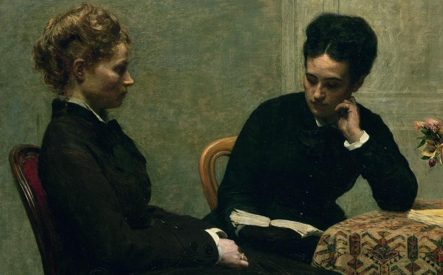 Henri Fantin-Latour, La Lecture, 1877. 