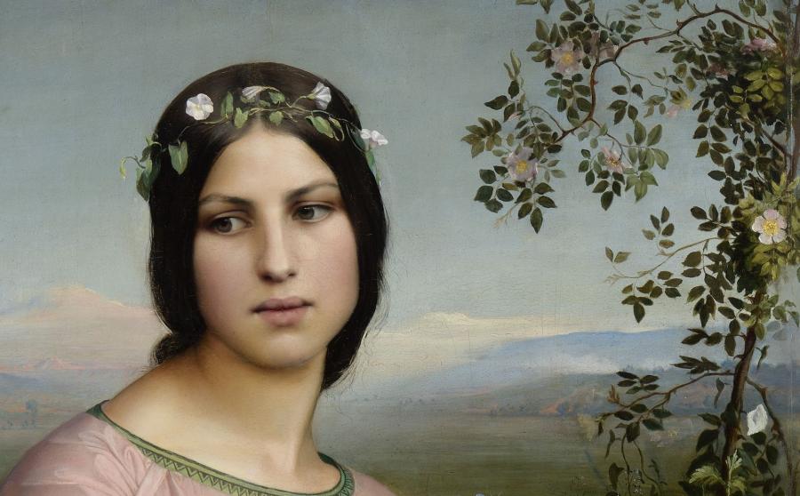 Louis Janmot, Fleur des champs, 1845.