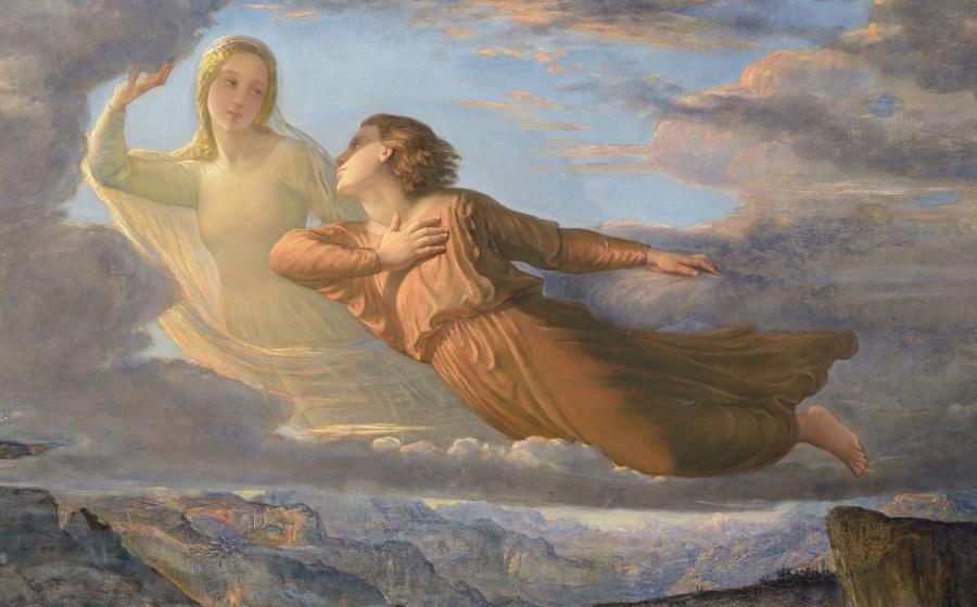 Louis Janmot, Le Poème de l'âme. L'Idéal, 1854.