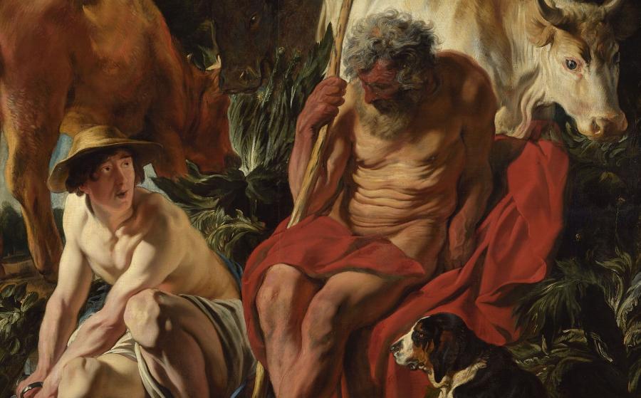 Jacob Jordaens, Mercure et Argus, vers 1620.