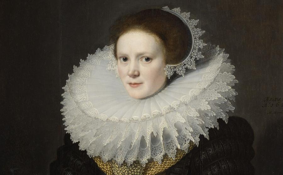 Michiel Jansz Van Miereveld, Portrait de femme, 1625.