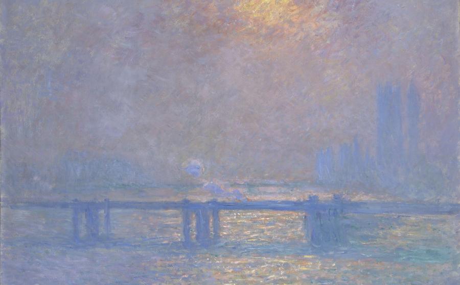 Claude Monet, Charing Cross Bridge, la Tamise,1903.