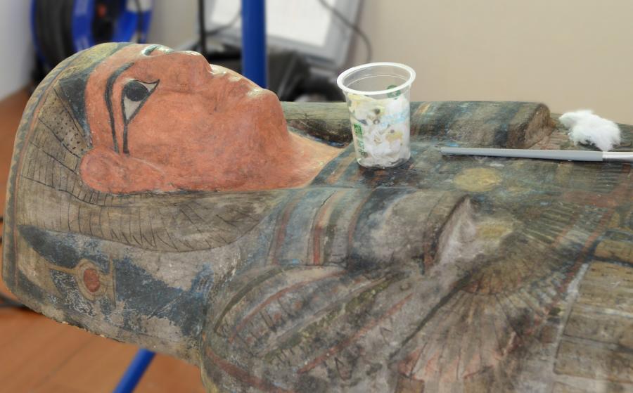 cercueil en restauration