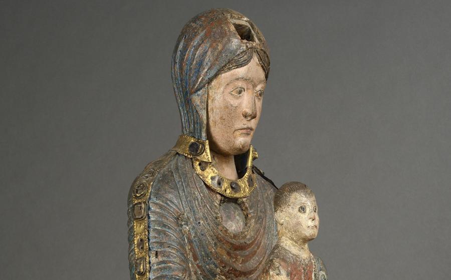 France, Vierge de majesté, XIIe s. 