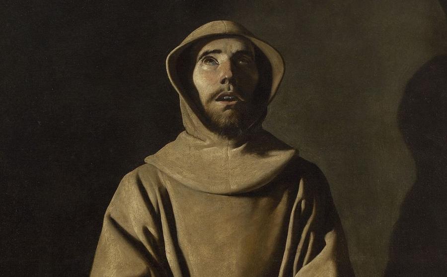 Francisco de Zurbaran, Saint François d'Assise, vers 1650-1660.