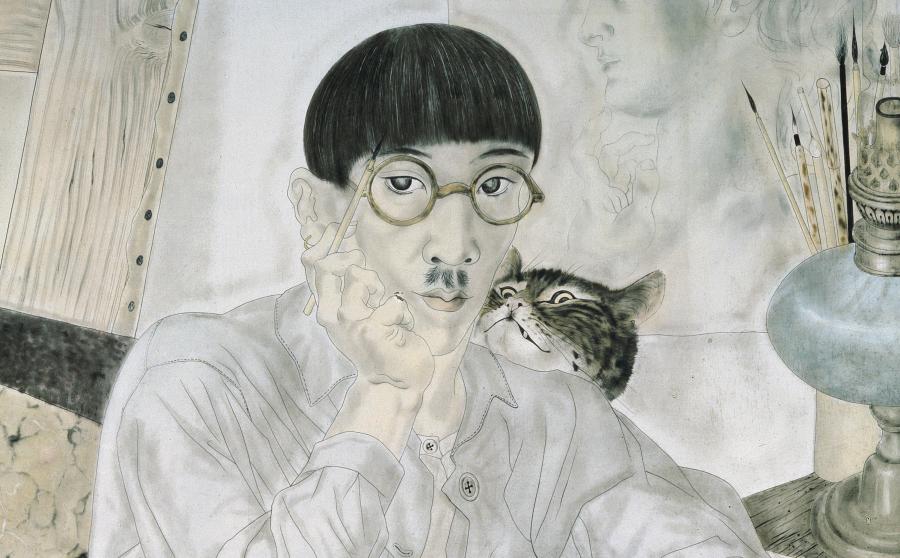 foujita-autoportrait-dans-atelier