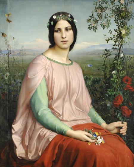 Louis Janmot, Fleur des champs, 1845.
