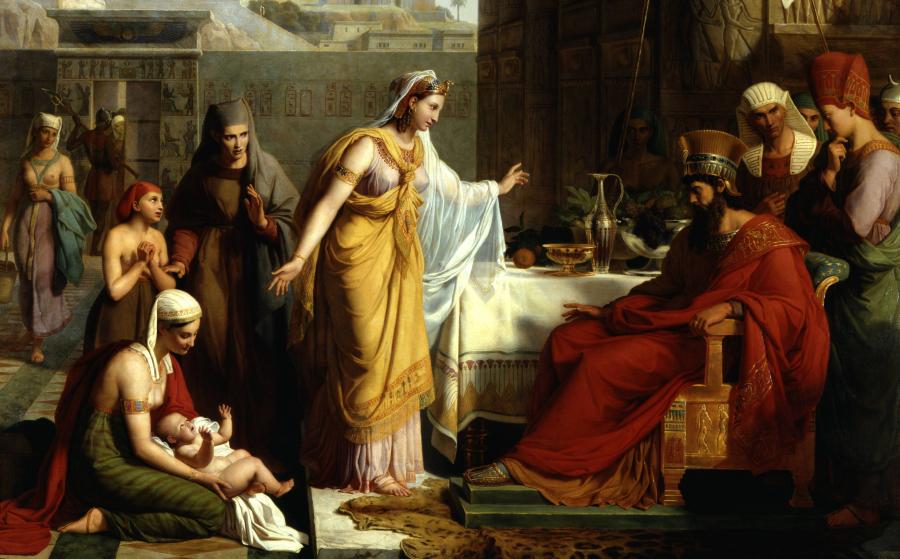 Victor Orsel, Moïse enfant présenté à Pharaon