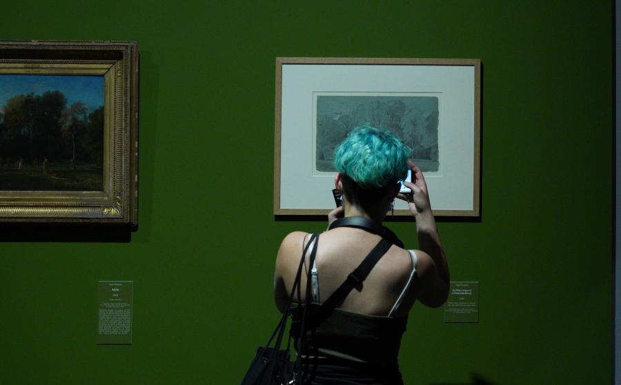 dessins dans l'expo Flandrin