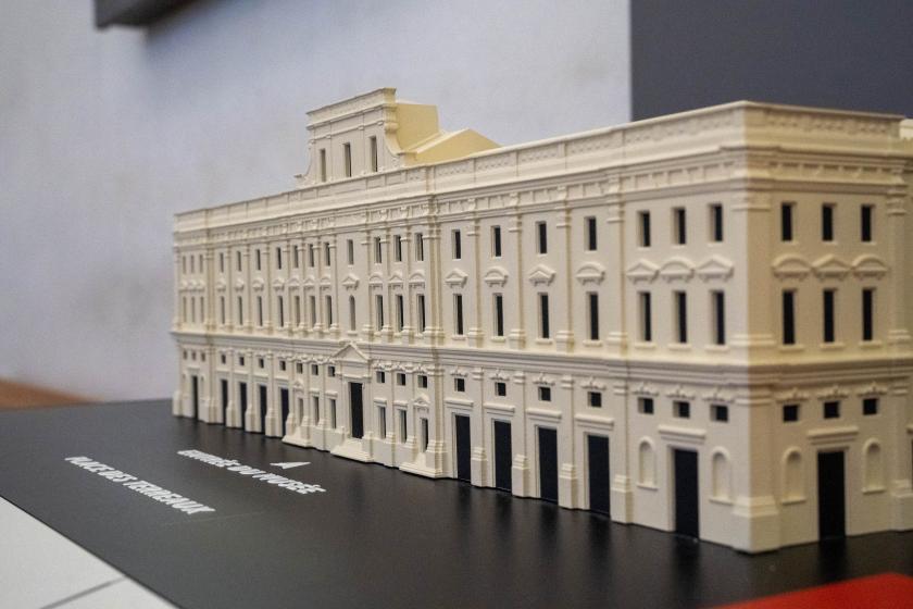 Maquette tactile du musée