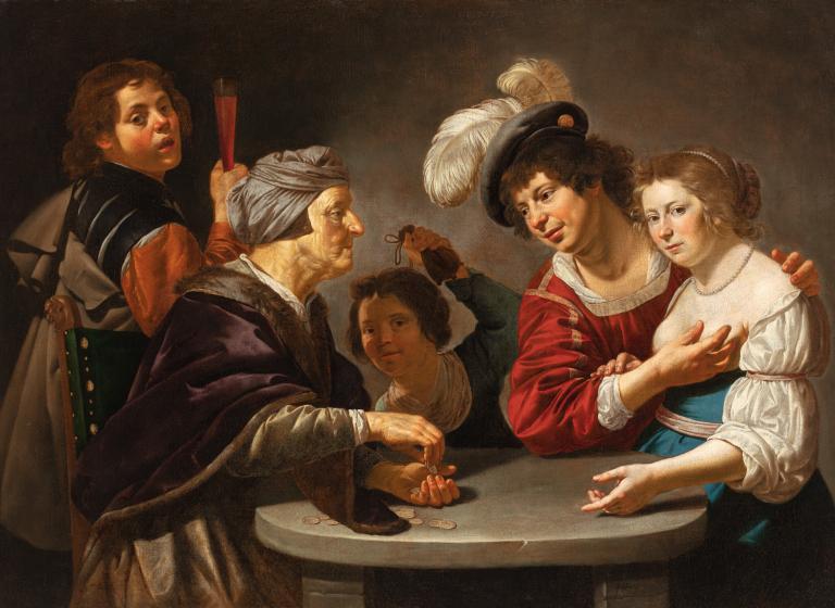 Jan Van Bijlert, L’entremetteuse, 1597-1598