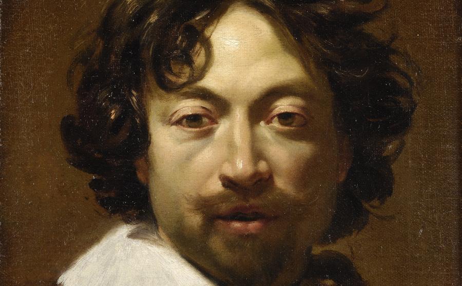 Simon Vouet, Autoportrait