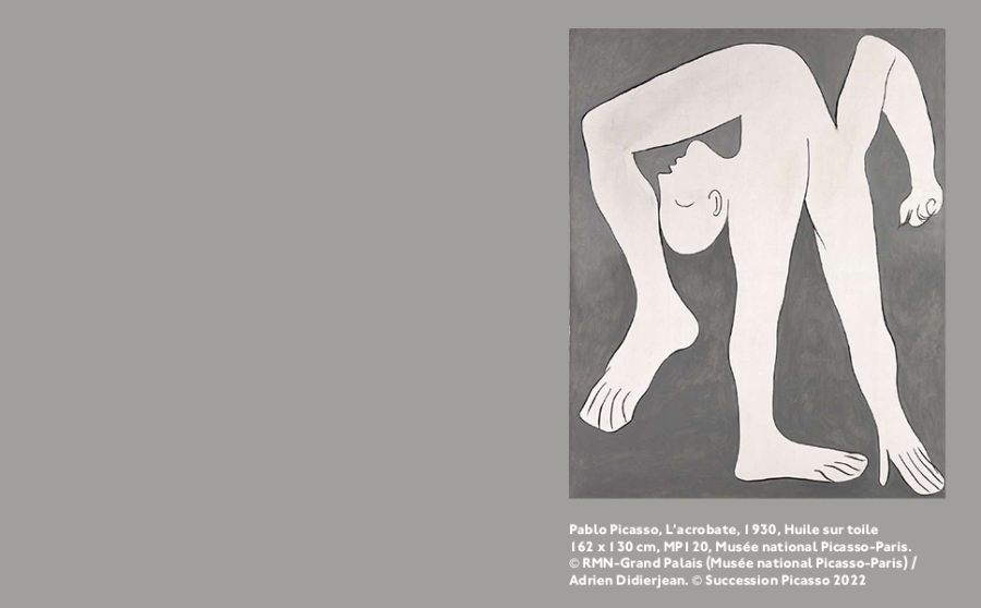 Pablo Picasso, L’acrobate, 1930, Huile sur toile