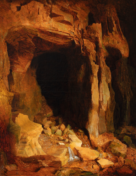 Fleury Richard, La Grotte de La Balme