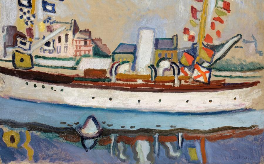 Raoul Dufy, Le Yacht anglais, 1906