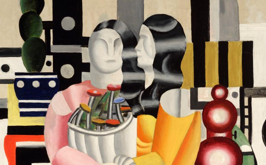 Fernand Léger, Les Deux femmes au bouquet, 1921