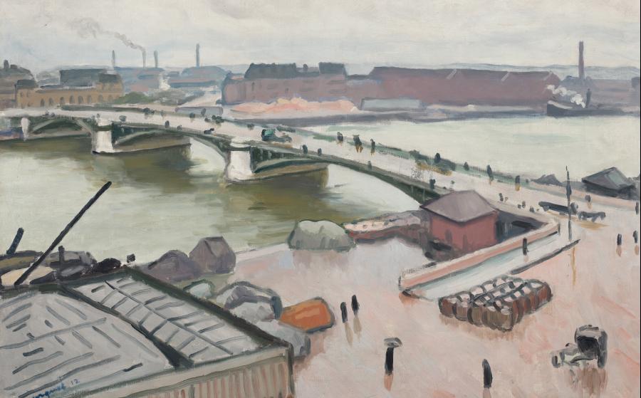 Rouen, quai de Paris, 1912