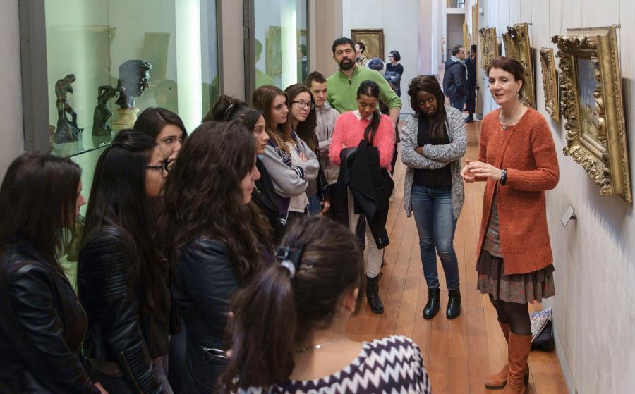 Photo visite lycee