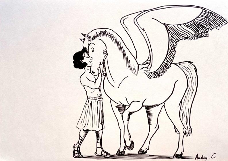 Chrysaor et Pégase