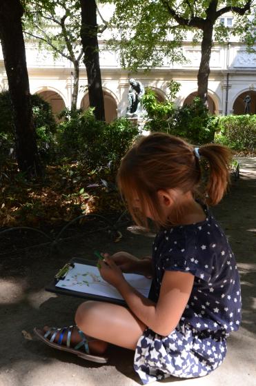 Jardin about du pinceau