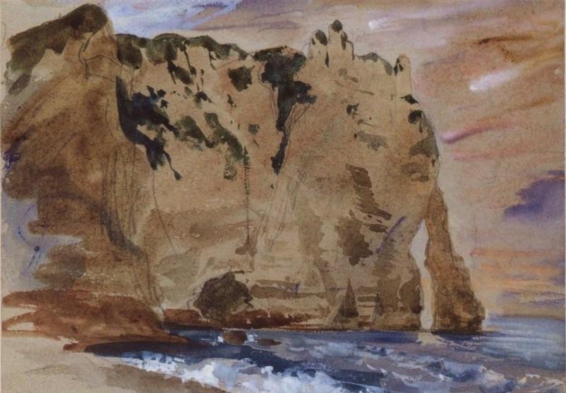etretat tableau