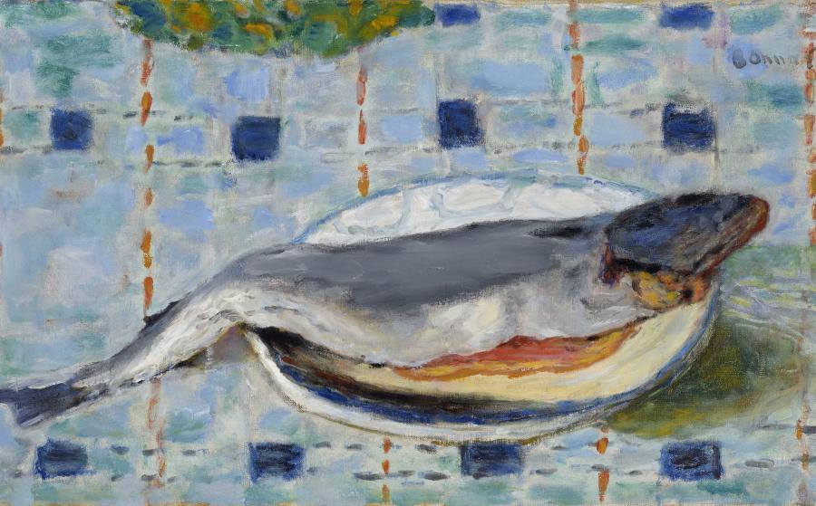 Bonnard Poisson sur une assiette