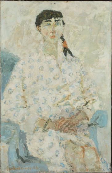 La Robe de chambre bleue