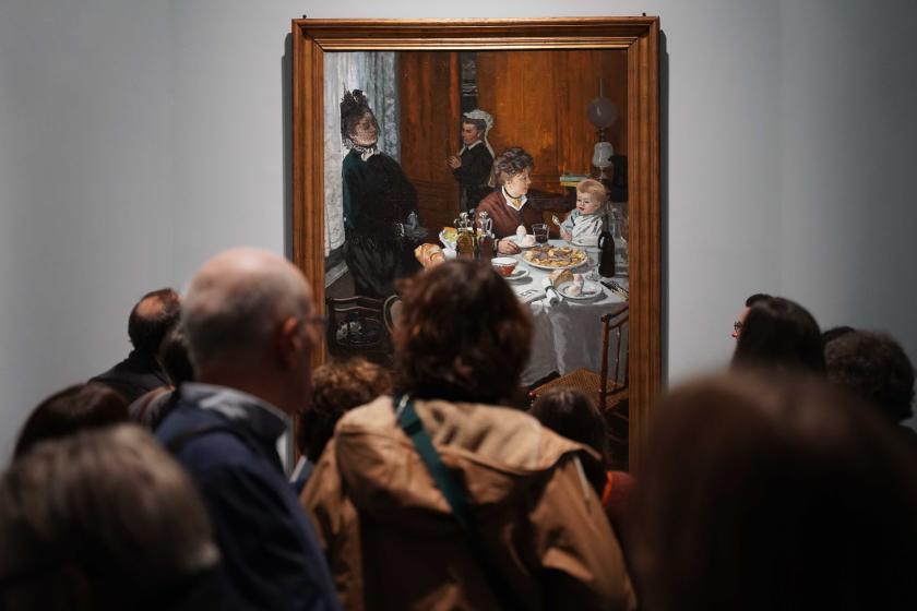 Claude Monet (1840-1926) Le Déjeuner, 1868-1869