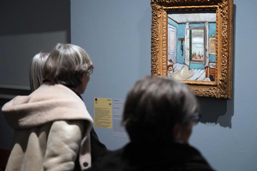 Henri Matisse, Intérieur, Étretat, 1920