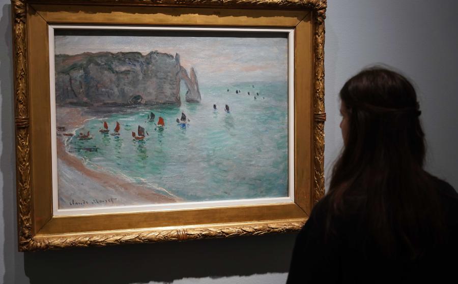 Monet Etretat