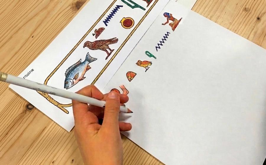 WE Egypte atelier enfants