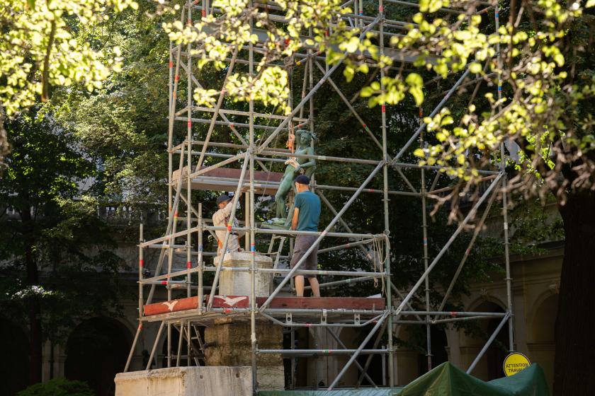 Restauration fontaine