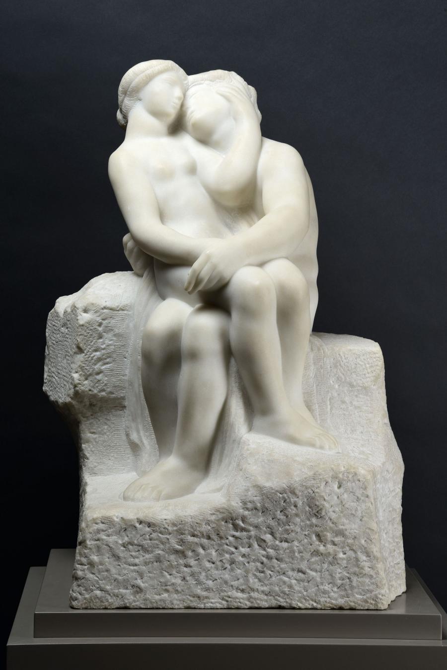 Joseph-Antoine Bernard, La Tendresse, vers 1910.