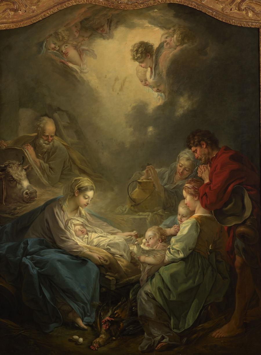 François Boucher, La Lumière du monde, 1750