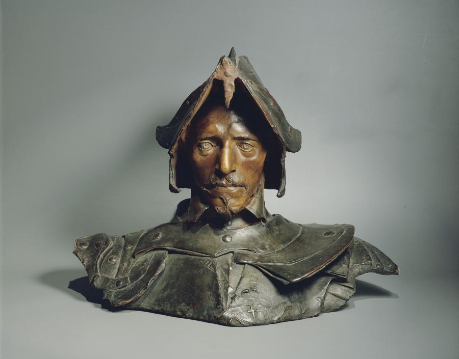 Jean Carriès, Le Guerrier, Buste, 1883-1884. 