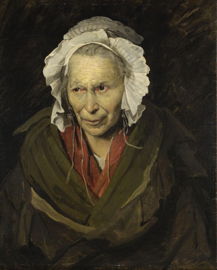 Théodore Géricault, La Monomane de l'envie, vers 1819-1822.