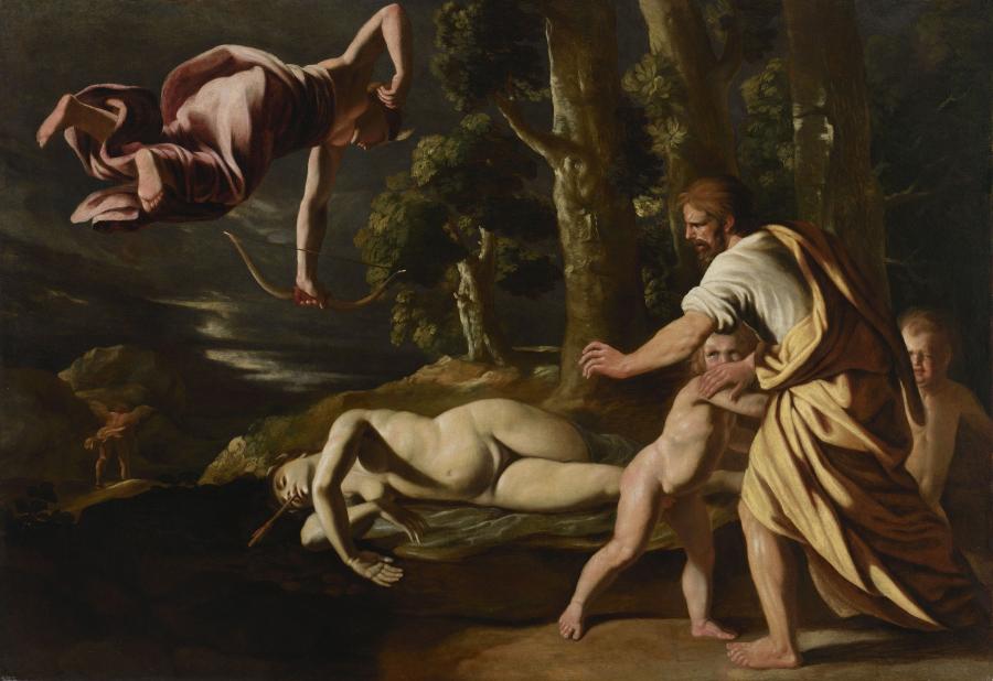 Nicolas Poussin, La Mort de Chioné, 1619-1622. 