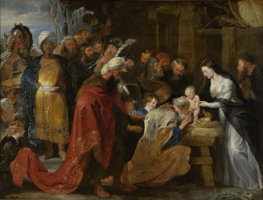 Peter Paul Rubens, Adoration des mages, vers 1617.