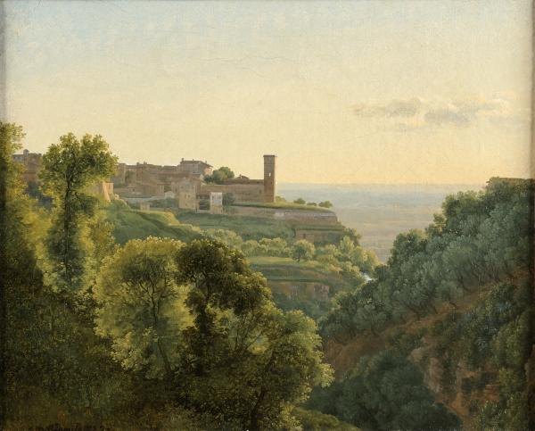 Jean Joseph Xavier Bidauld, Vue de Tivoli, après 1785.
