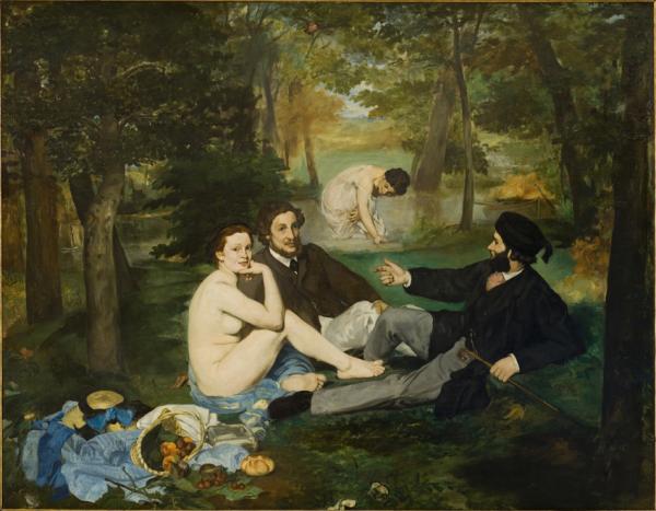 Manet, le déjeuner sur l'herbe