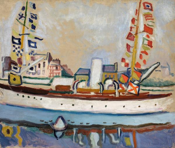 Raoul Dufy, Le Yacht anglais, 1906